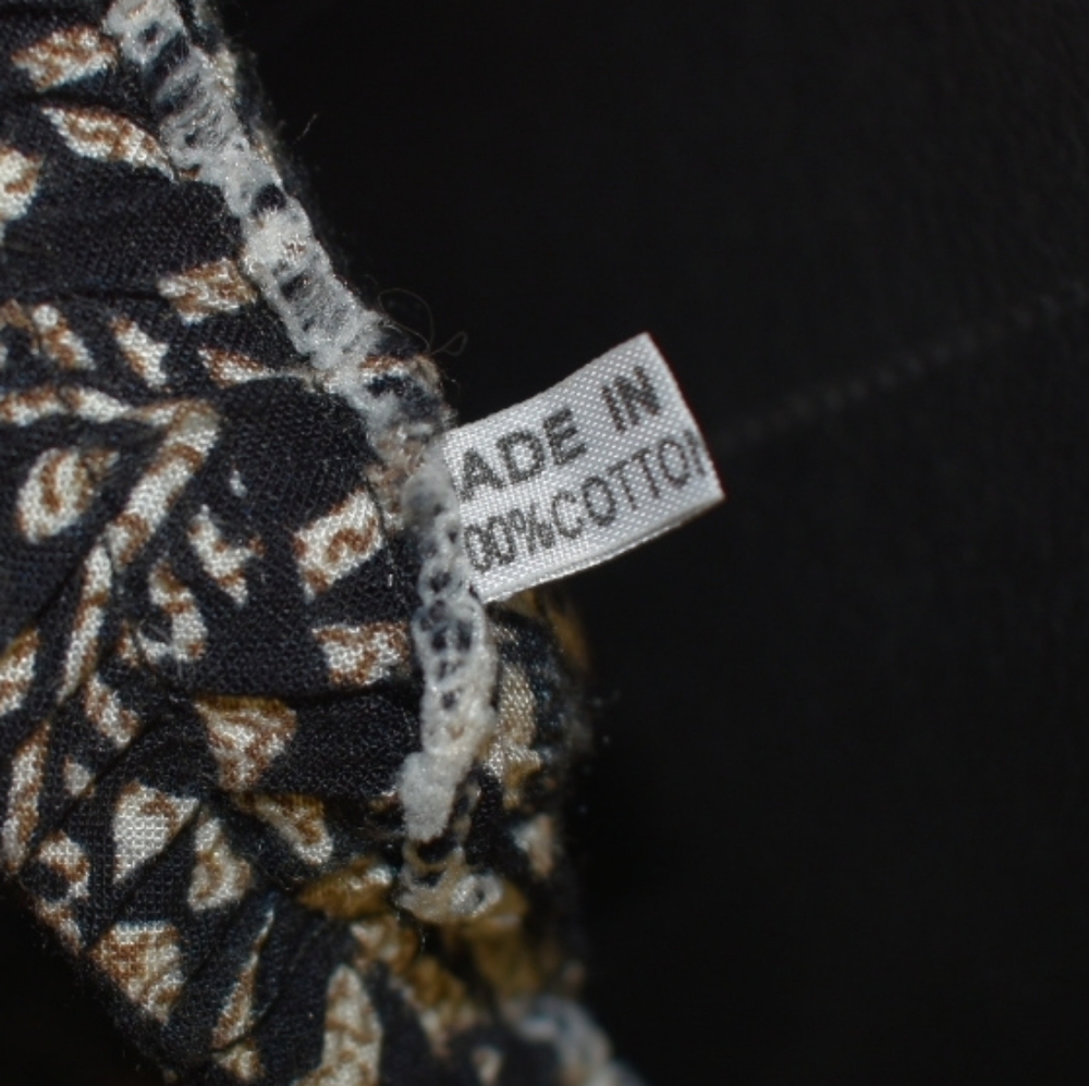 Black and White Elephant Print Skirt - Picture 4 of 5